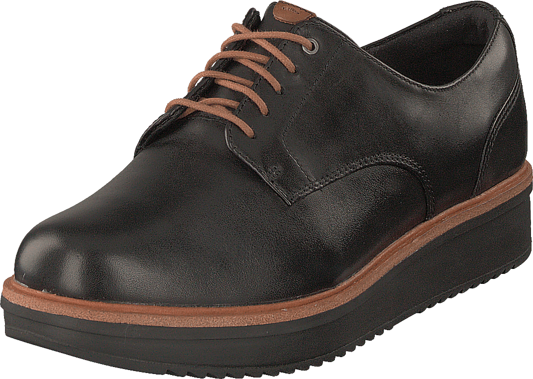 Teadale Rhea Black Leather
