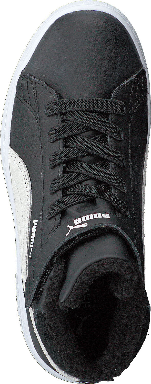 Puma Smash V2 Mid L Fur V Ps Puma Black-puma White
