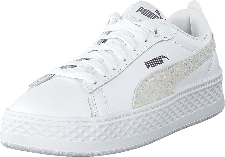 Puma Smash Platform L White