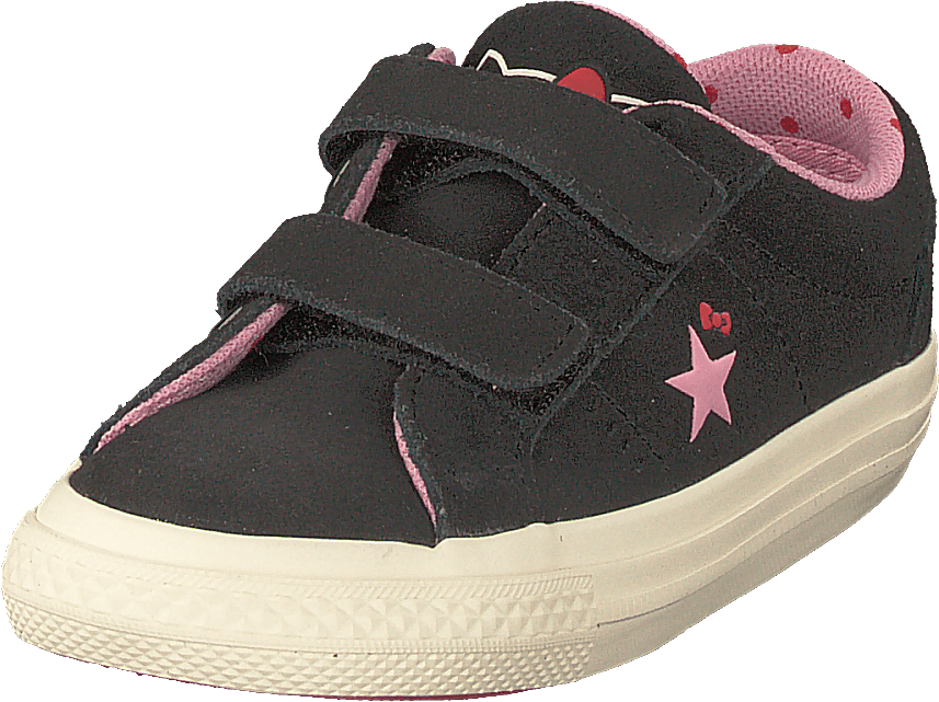 One Star 2v Ox Black/prism Pink/egret