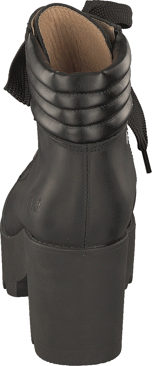 Mid Lace Boot Black/silver
