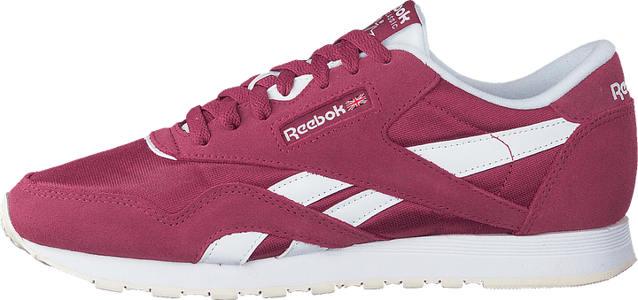 Nylon classico ritorto Berry/Bianco/C
