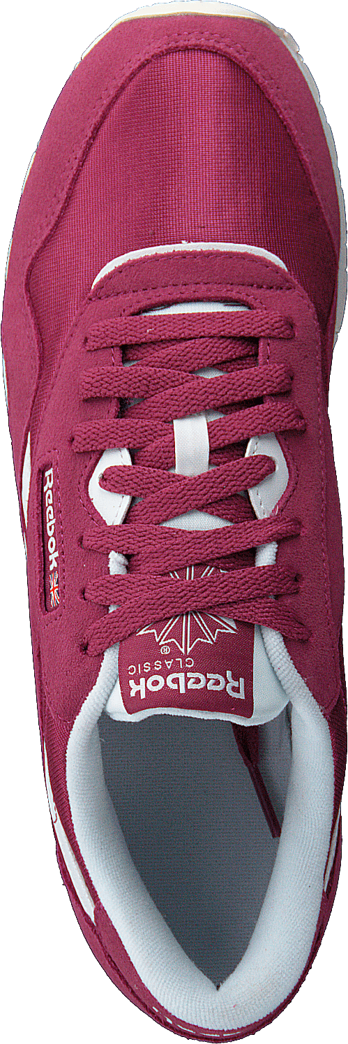 Nylon classico ritorto Berry/Bianco/C