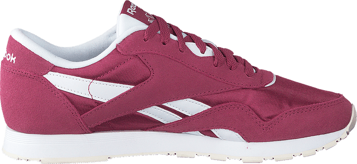 Nylon classico ritorto Berry/Bianco/C