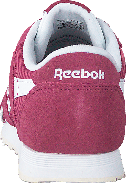 Nylon classico ritorto Berry/Bianco/C