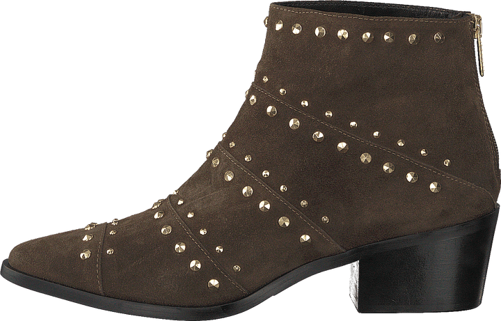 Rivet Flat Boot Softy Olivia, Rivets Oro