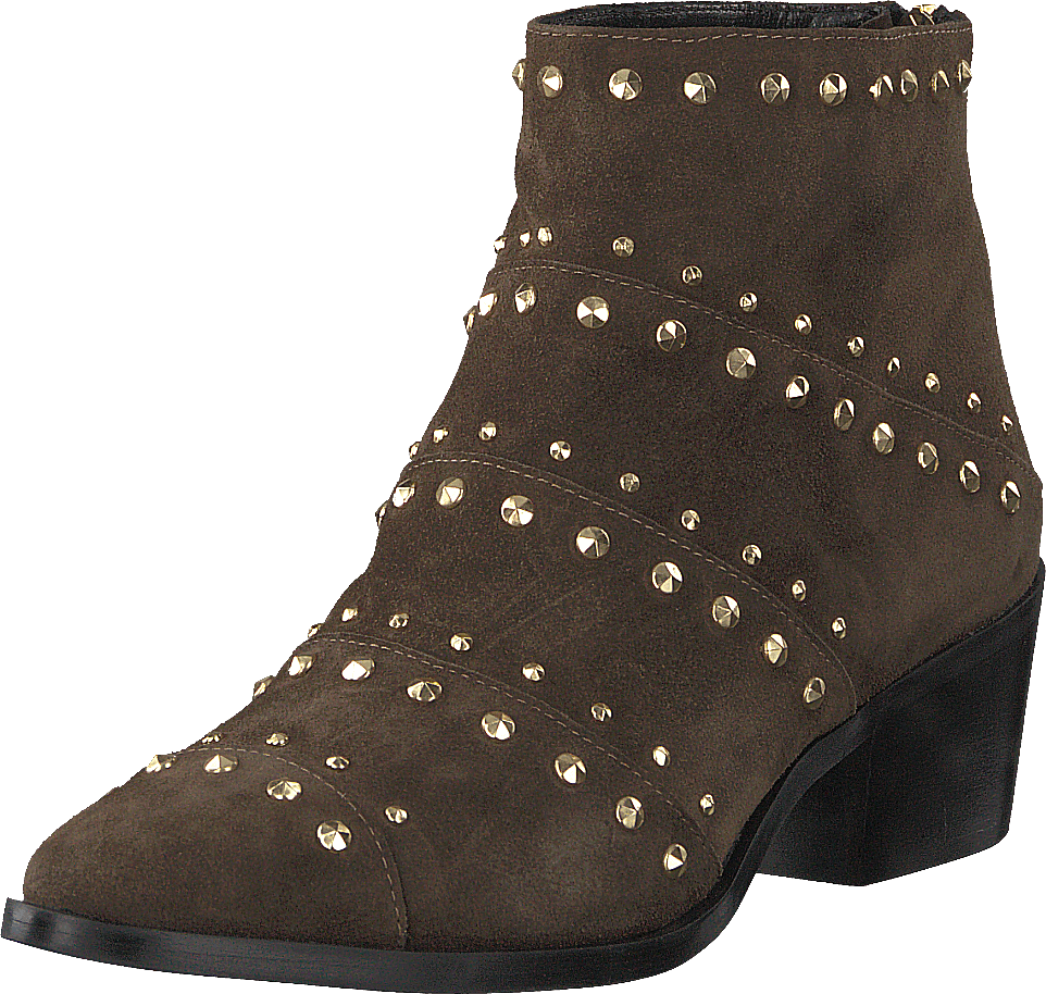 Rivet Flat Boot Softy Olivia, Rivets Oro