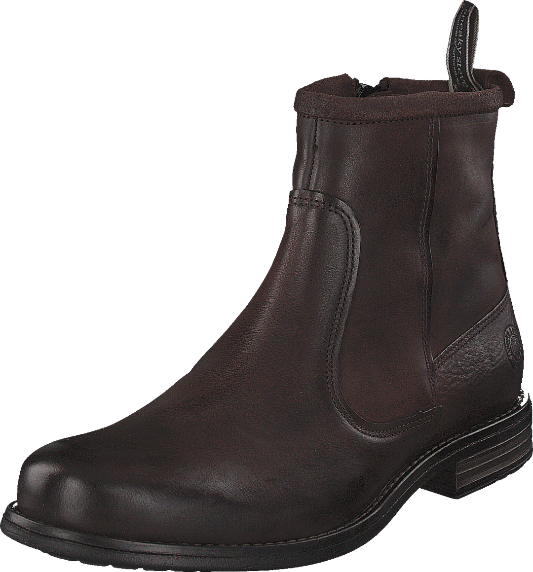 Chaussure Marshal en cuir et nubuck vintage marron foncé