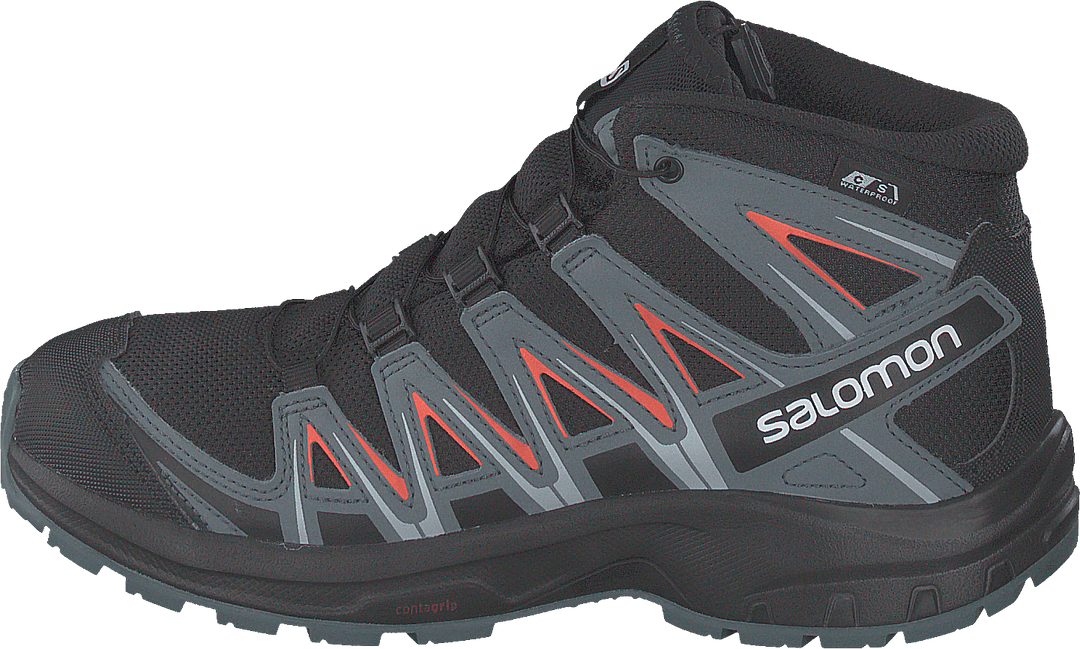 Xa Pro 3d Mid Cswp J Black/stormy Weather/cherry To