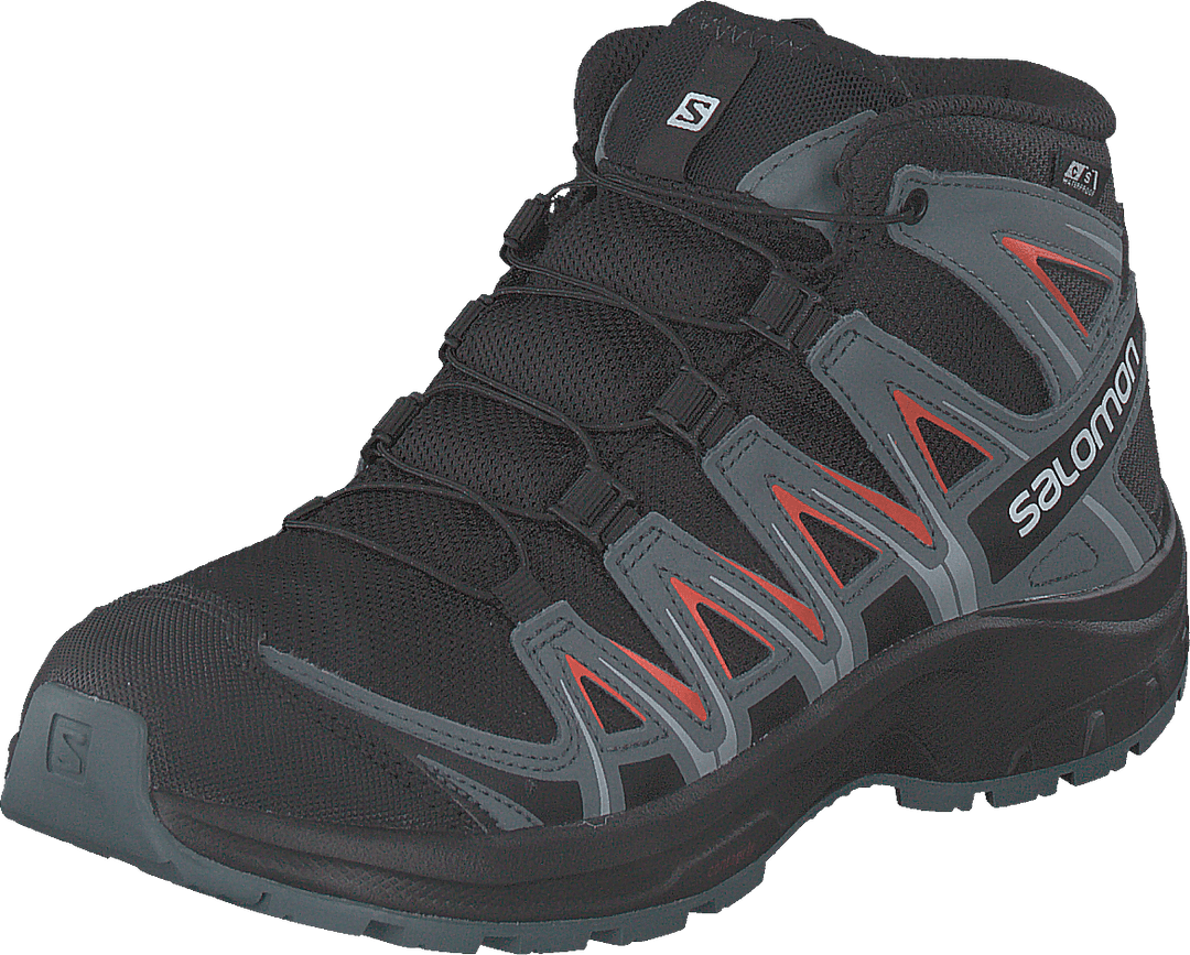 Xa Pro 3d Mid Cswp J Black/stormy Weather/cherry To
