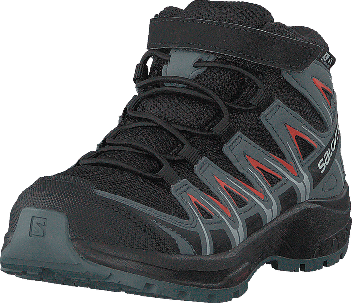Xa Pro 3d Mid Cswp K Black/stormy Weather/cherry To