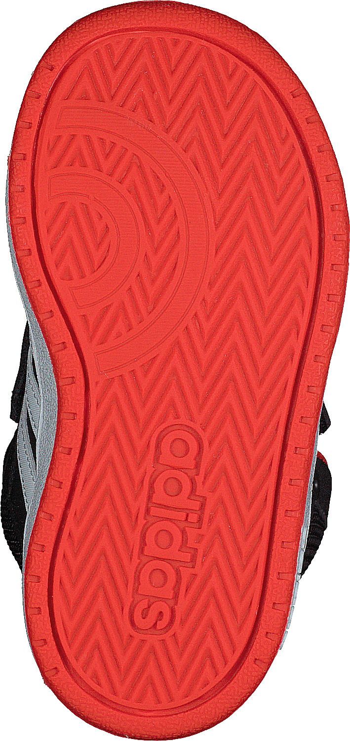 Hoops Mid 2.0 I Black/white/red