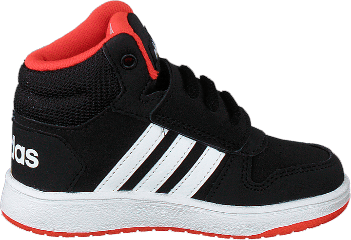 Hoops Mid 2.0 I Black/white/red