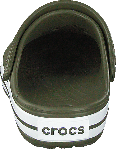 Crocband Armee Grün/Weiß