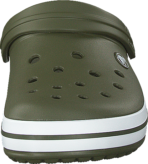 Crocband Armee Grün/Weiß