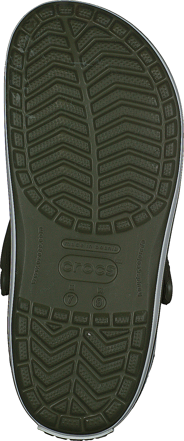 Crocband Armee Grün/Weiß
