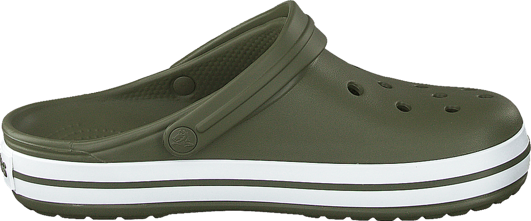 Crocband Armee Grün/Weiß
