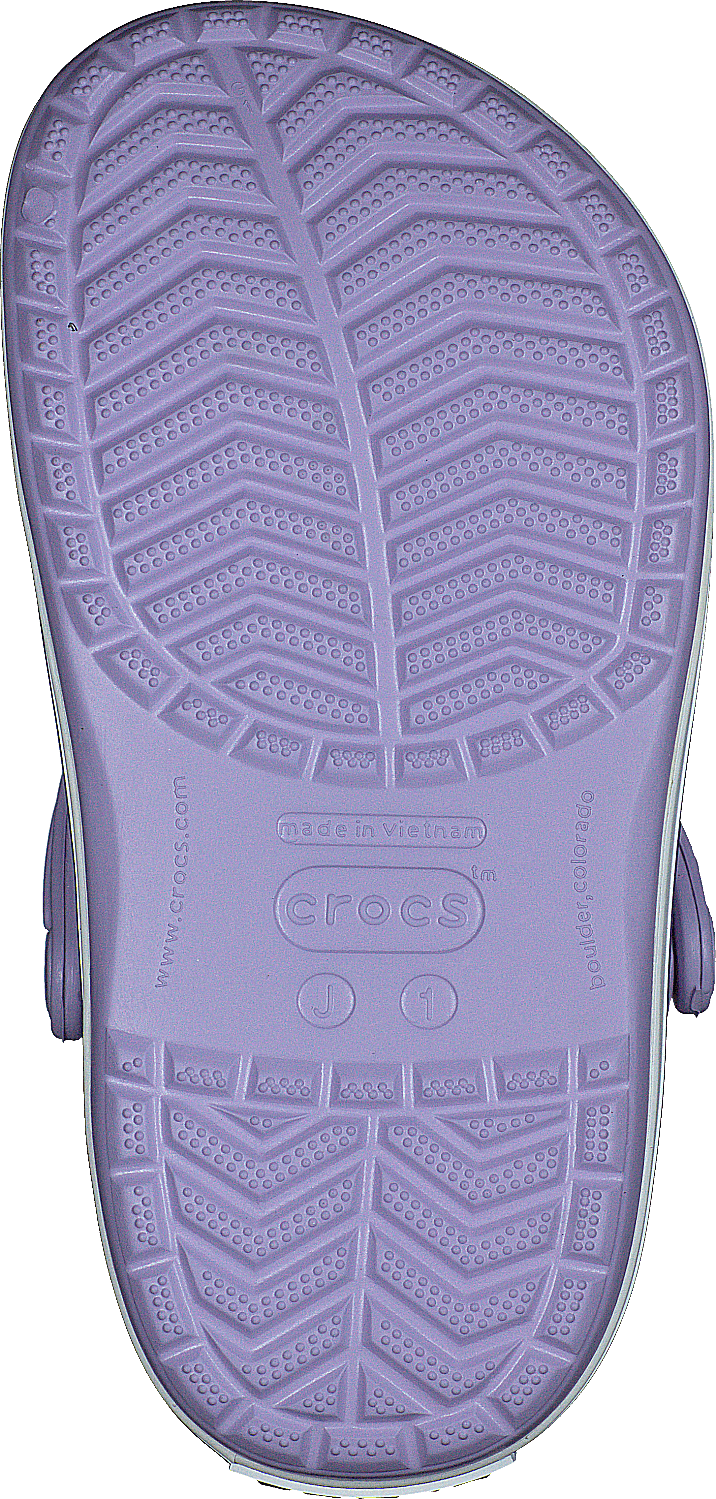 Crocband Clog Kinder Lavendel/Neon Lila