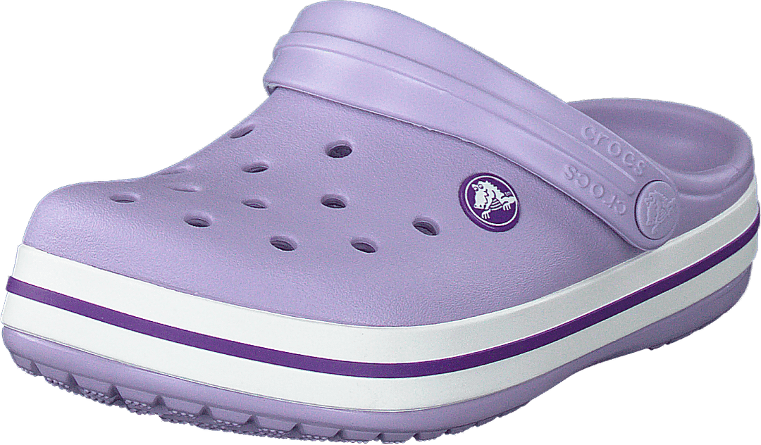 Crocband Clog Kinder Lavendel/Neon Lila