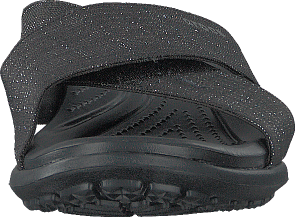Capri Shimmer Xband Sandal Women Black / Black