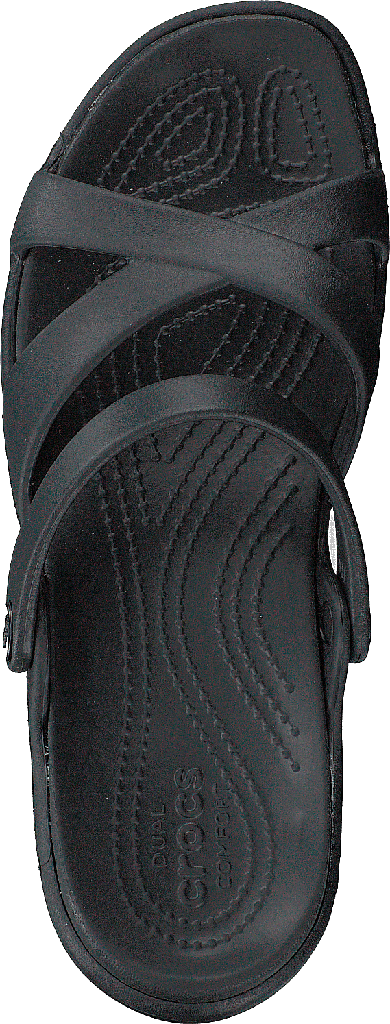 MeleenCross Band Sandal Women Black