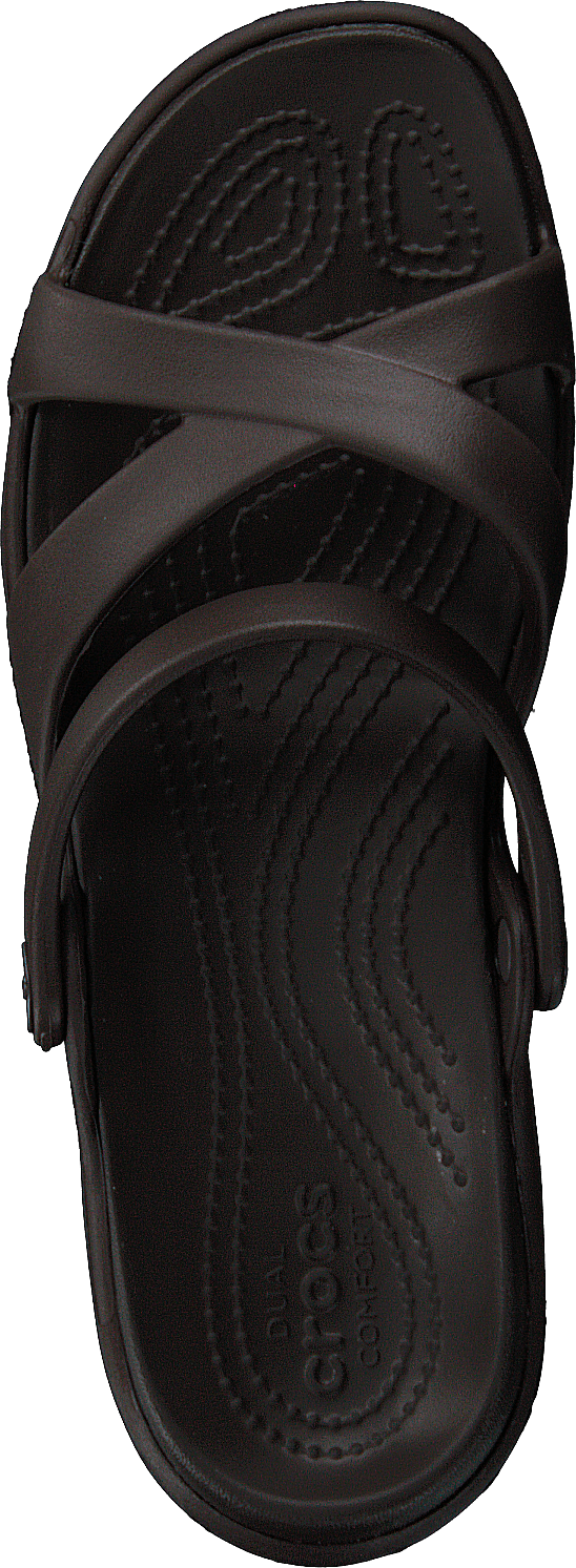 Meleen Crossband Sandal W Espresso