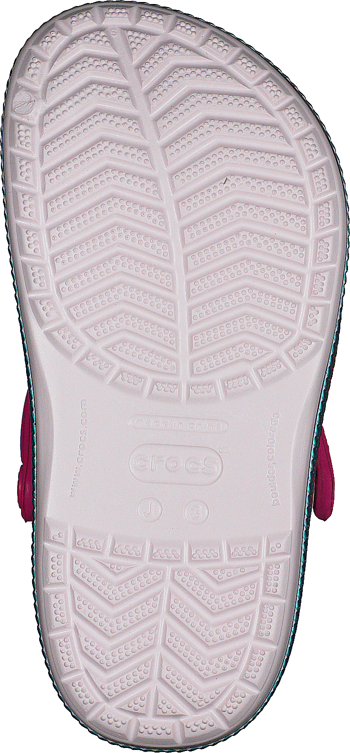 Crocband Sequin Band Clog K Barely Pink