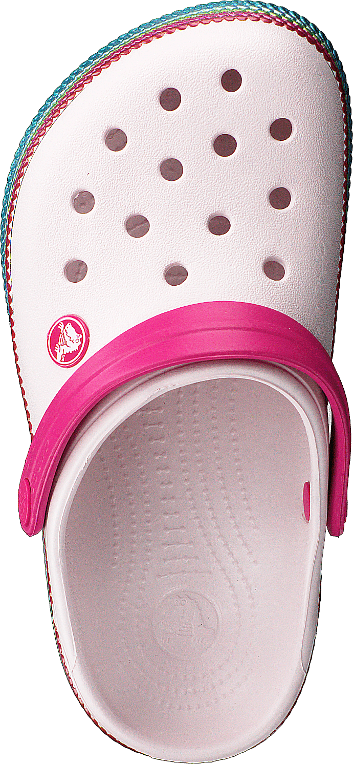 Crocband Sequin Band Clog K Barely Pink
