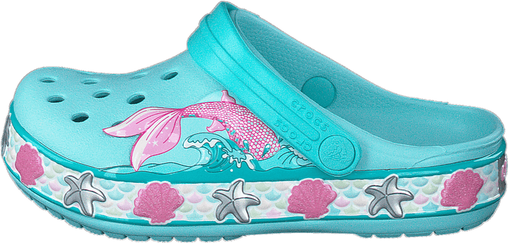 Crocsfl Meerjungfrau Band Clog K Eisblau