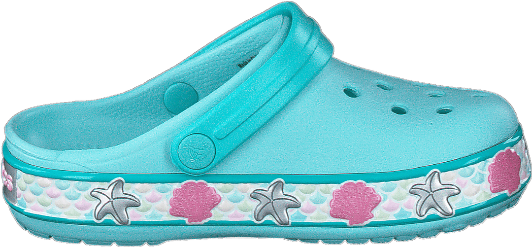 Crocsfl Meerjungfrau Band Clog K Eisblau