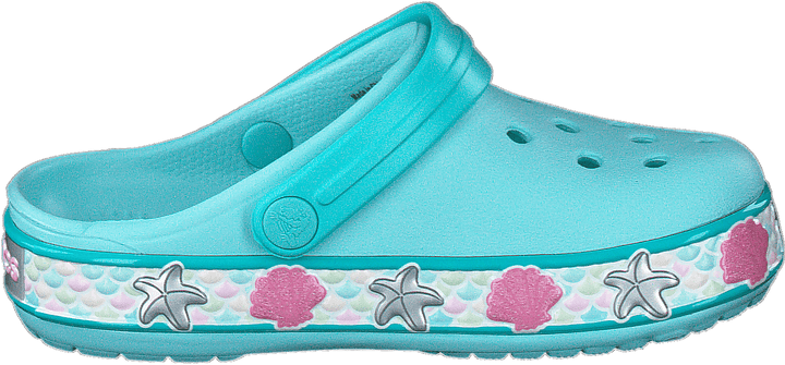 Crocsfl Meerjungfrau Band Clog K Eisblau