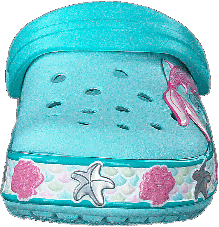 Crocsfl Meerjungfrau Band Clog K Eisblau
