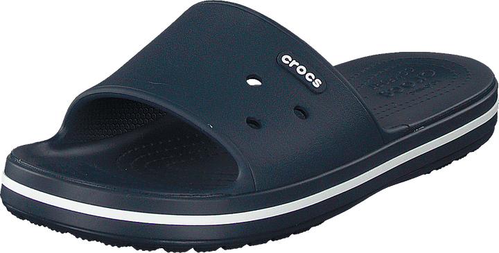 Crocband III Slide Navy / White