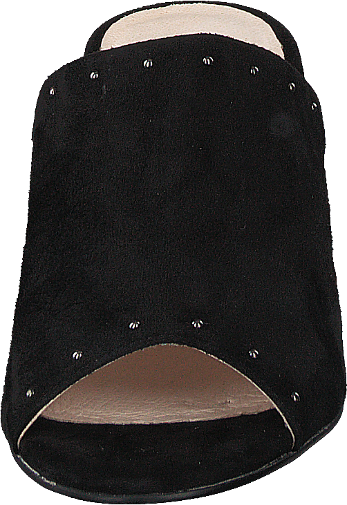 Wildleder Pantolette Sandale Jfm17 110 - Schwarz 10