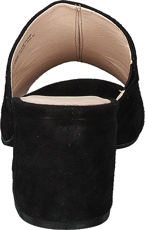 Wildleder Pantolette Sandale Jfm17 110 - Schwarz 10