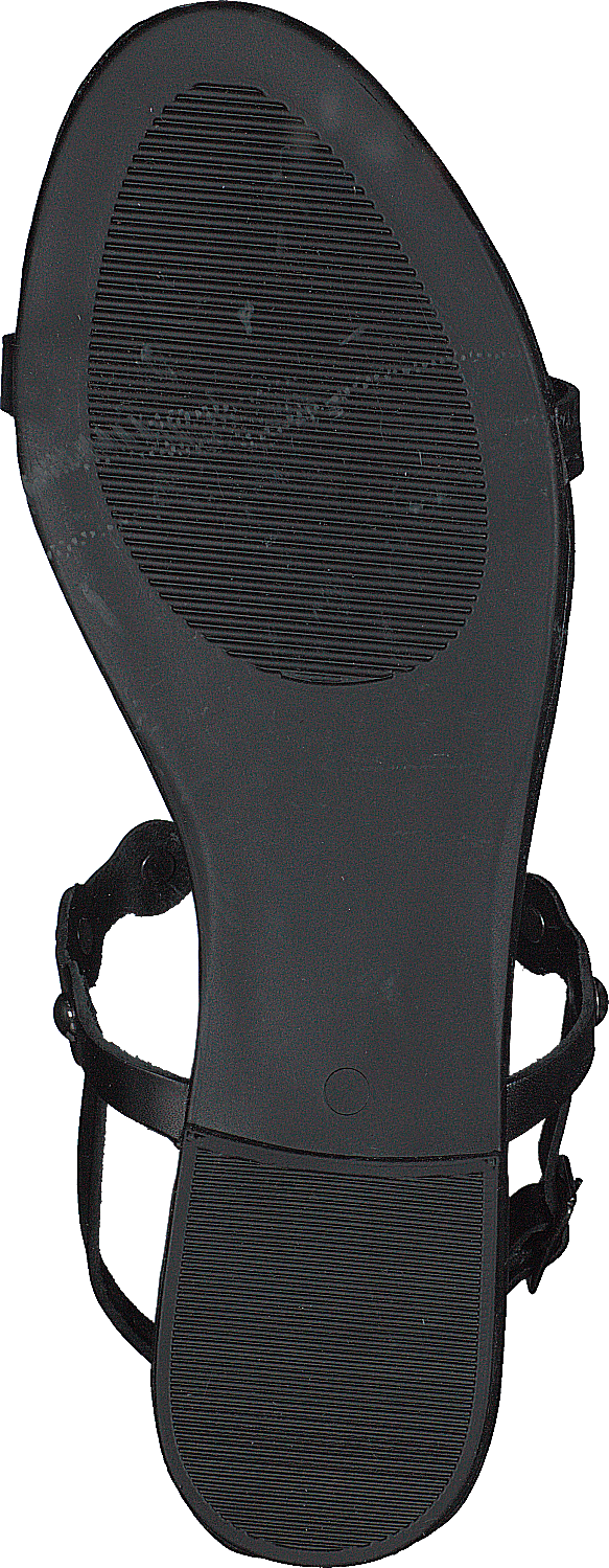 Bitt Sandal med lädernitar 100 - Svart