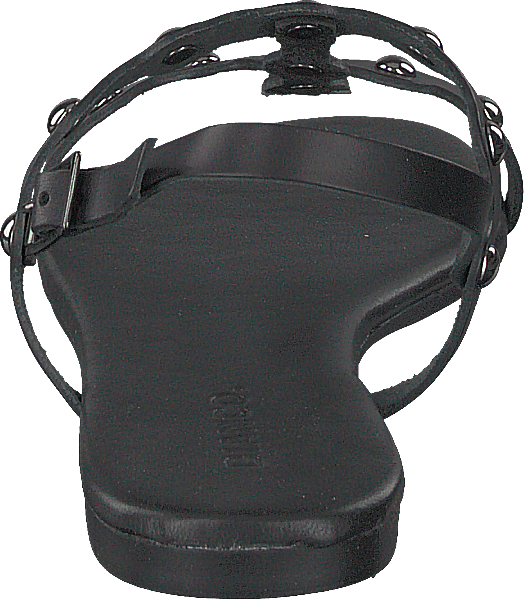 Bitt Sandal med lädernitar 100 - Svart