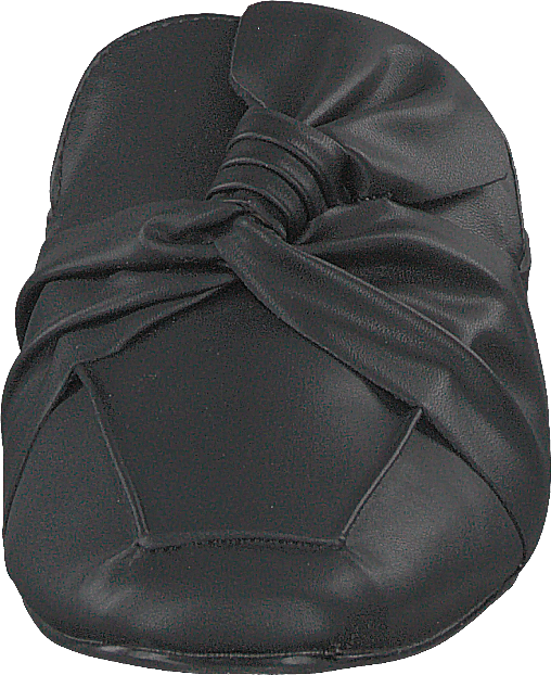 Birke Assymetric Bow Mule 100 - Schwarz