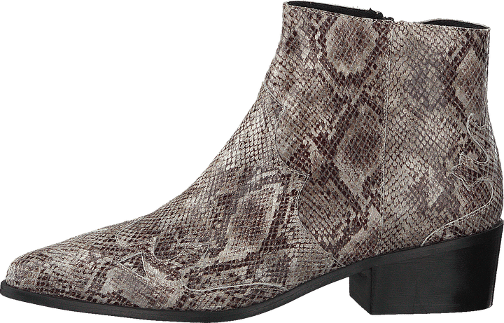 Botte western en cuir Bismil 100 - Noir