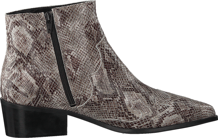 Botte western en cuir Bismil 100 - Noir