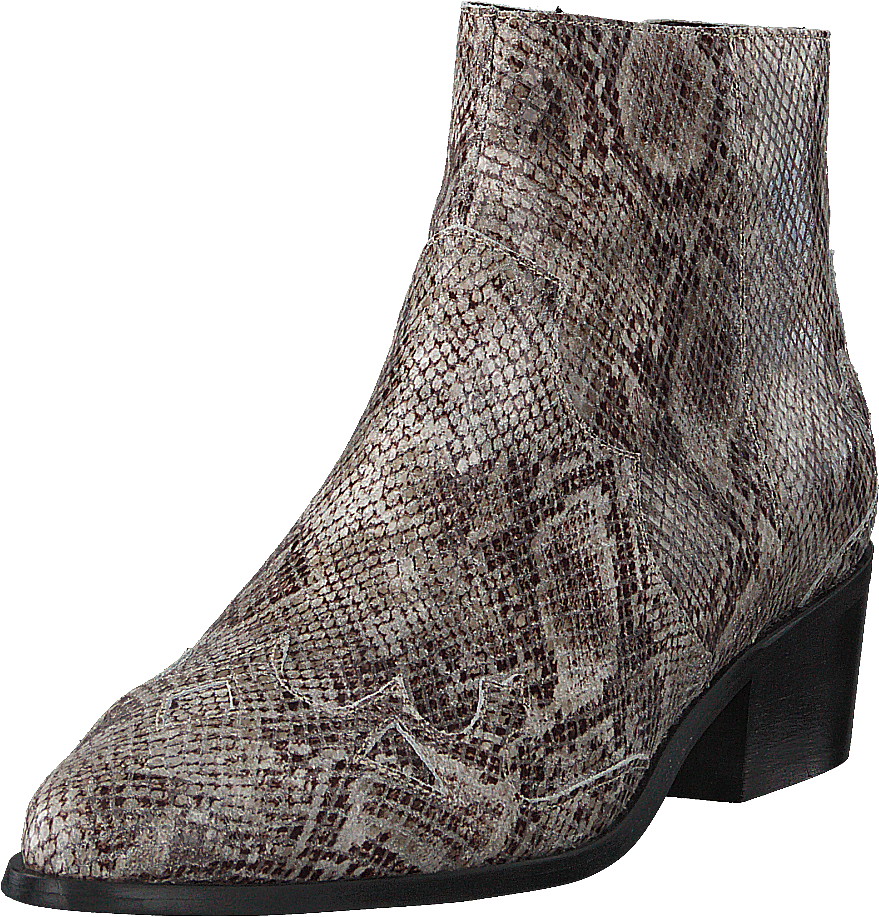 Botte western en cuir Bismil 100 - Noir