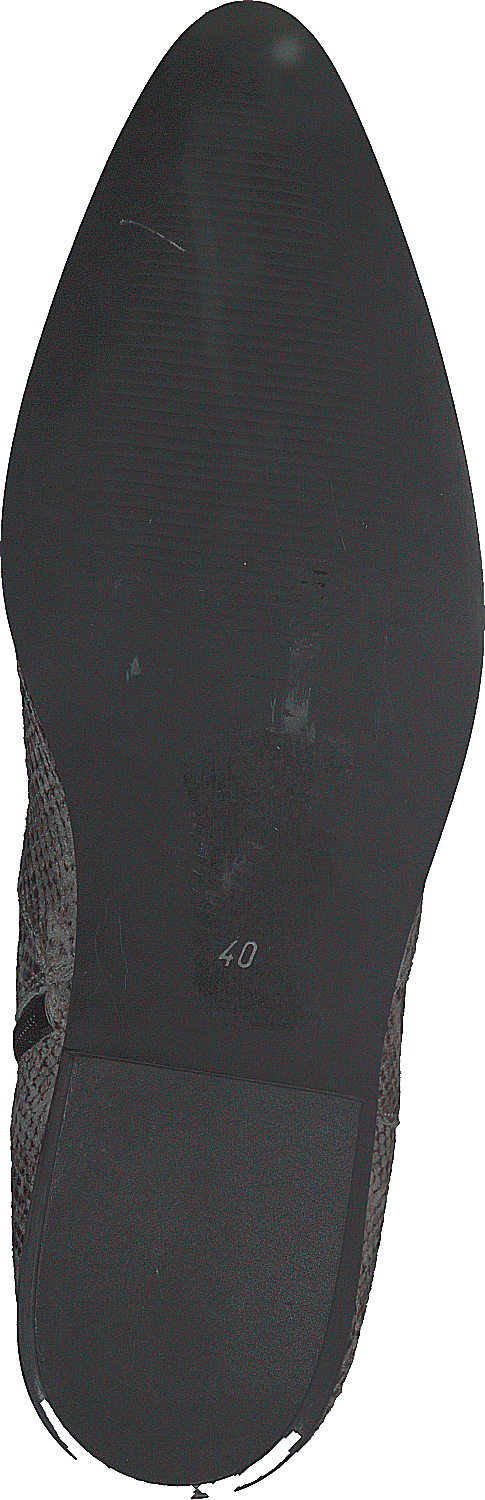 Botte western en cuir Bismil 100 - Noir