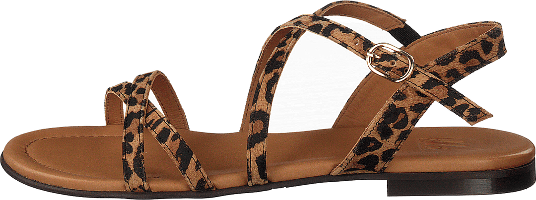 Sandals Leopardo Suede