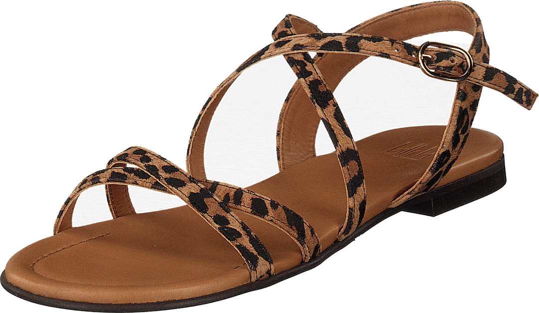 Sandals Leopardo Suede