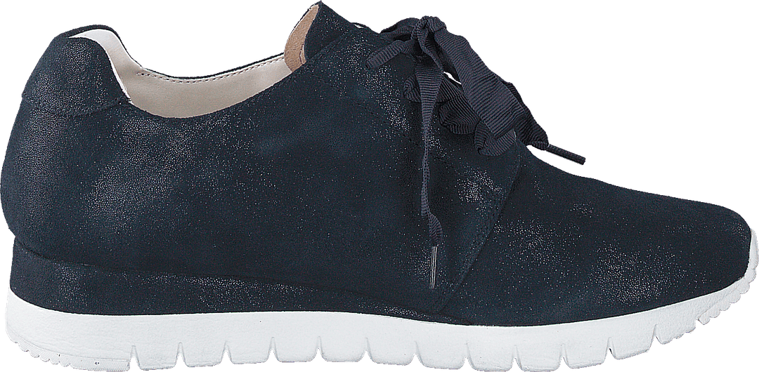 Ibiza Navy Shiny Sued