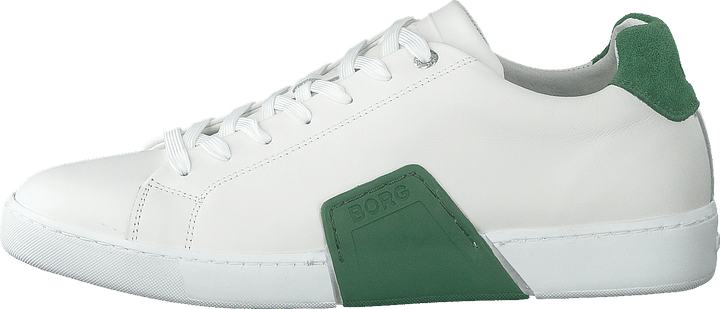 Clip M White/green