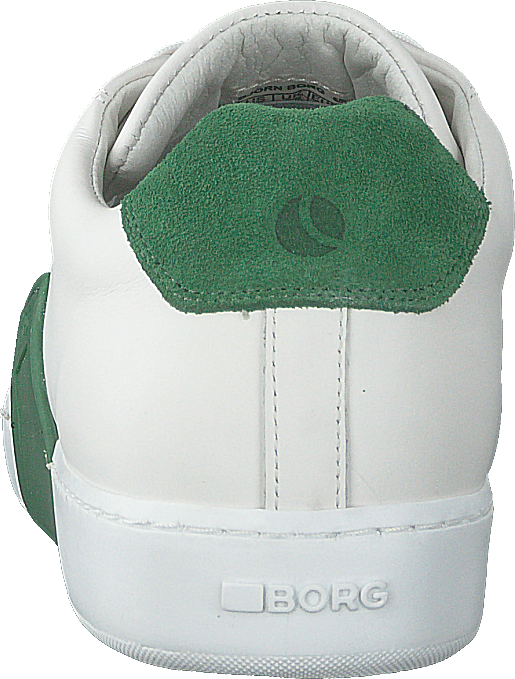 Clip M White/green