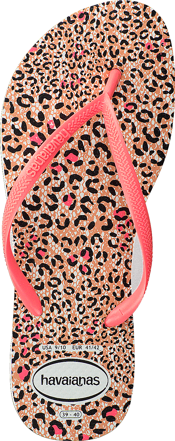 Slim Animals White / Coral New 6577