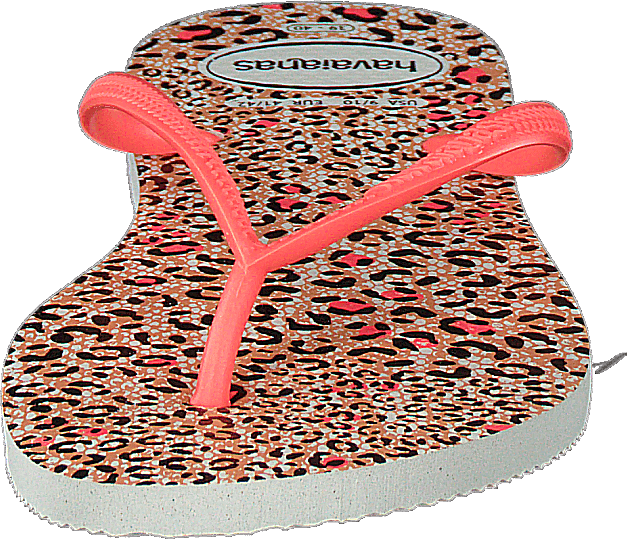 Slim Animals White / Coral New 6577