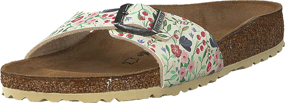 Madrid Narrow Meadow Flowers Beige
